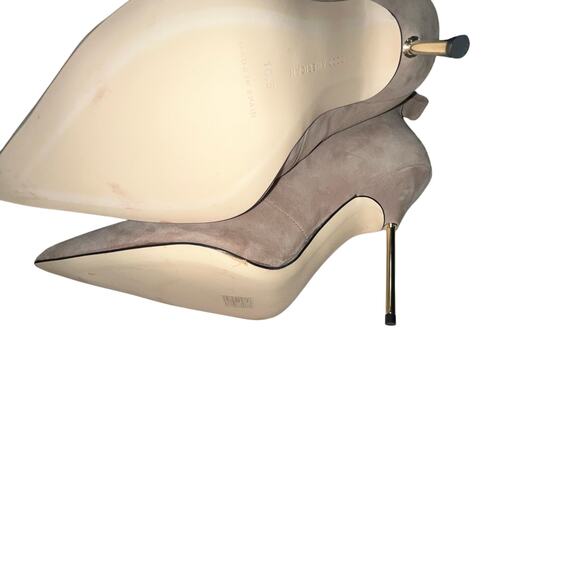 New Good American Suede Heel Boots – Women’s 10.5 - Picture 3 of 5